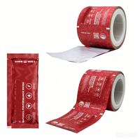 Papel de Aluminio Laminado con Película de Papel Resistente al Calor de Grado Alimenticio en Rollo para Chocolate y Chicle