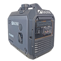 Tragbarer Benzin-Generator, Geräuscharm, 48V DC, 79,7cc, Wasserdicht, für Wohnmobile und Autobatterien