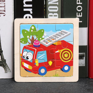 Puzzle 3D in Legno Ecologico per <span class=keywords><strong>Bambini</strong></span>, <span class=keywords><strong>9</strong></span> Pezzi, Animali Cartoon, 5-7 <span class=keywords><strong>Anni</strong></span>, Montessori, Difficoltà Media, Educativo - Product Image 3