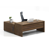 Meilleure vente bureau de direction haut de gamme bureau en forme de L bureau en bois bureau à domicile Table d'ordinateur