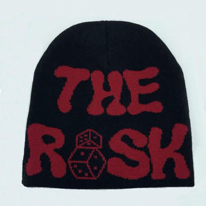Hot Bán Đan Hat Biểu Tượng Tùy Chỉnh Jacquard Beanie Dệt Kim Hat Thoáng Khí Hip Hop Acrylic Mũ Mùa Đông - Product Image 3