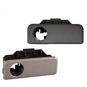 Loquet de boîte à gants pour Toyota Sienna, 5550635020B0, noir, ABS, boîte de rangement centrale, pièce KG058 - Product Image 4