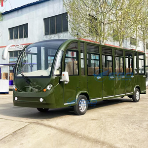 รถบัสไฟฟ้าท่องเที่ยว 17 ที่นั่ง ราคาโรงงาน คุณภาพสูง ผลิตในจีน เหมาะสำหรับสนามกอล์ฟและกิจกรรมกลางแจ้ง ขาย - Product Image 5