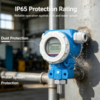 Transmetteur de pression RS485 Modbus avec écran LCD 0-100 bar en acier inoxydable pour systèmes industriels d'eau, d'huile et de gaz