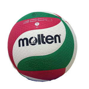 Ballons de volley-ball en cuir PVC de haute qualité, vente en gros d'usine, ballons de volley-ball personnalisés pour le jeu, taille officielle 5 - Product Image 6