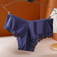 Culottes en dentelle festonnée pour femmes, sous-vêtements délicats et doux, coupe charmante pour dames