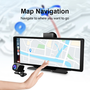 10.26 Inch WIFI Wireless Android Carplay With Front and Rear <b>Dash</b> Cam, Auto Google GPS Navigator Multimedia Player 10.26 Inch-An - Product Image 6