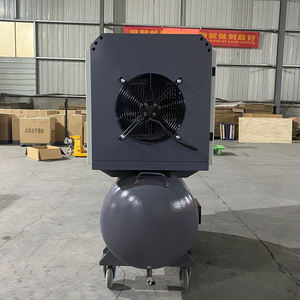 Petit 5.5 Kw 7.5 Hp 3 en 1 <span class=keywords><strong>compresseur</strong></span> d'air à vis monté sur réservoir <span class=keywords><strong>270</strong></span> <span class=keywords><strong>litres</strong></span> machine de compression d'air de réservoir pour machines à bois - Product Image 6