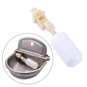 1/2 pollici filo maschio automatico Waterer ciotola Mini plastica galleggiante valvola a sfera per il <span class=keywords><strong>serbatoio</strong></span> dell'acqua - Product Image 6