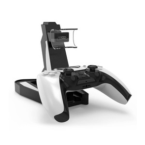 Dual <strong>PS5</strong> USB <strong>Controller</strong> Charger Charging <strong>Dock</strong> for Playstation 5 <strong>PS5</strong> <strong>Controller</strong> Charging Station with LED Indicator - Product Image 3