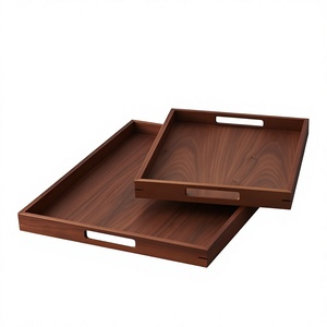 Plato de Madera de Acacia con Forma Personalizada, Hecho a Mano, Desechable, Ecológico, Seguro para el Contacto con Alimentos, de Alta Calidad, Grabado, Apto para Lavavajillas - Product Image 6