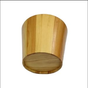 دلو ثلج خشبي دلو ثلج من الخشب الصلب يستخدم كدلو تبريد لحفلات الزفاف والحانات والفنادق وغيرها - Product Image 4