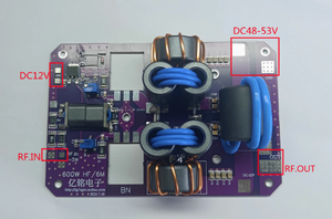 600W 1.8-54MHz เครื่องขยายเสียง RF บอร์ด SSB สำหรับวิทยุคลื่นสั้น DIY - Product Image 4