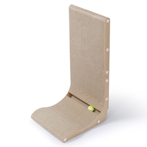 L-berbentuk kucing dinding dilepas tiang penggores kucing kardus - Product Image 2