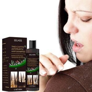 EELHOE 100mL Tinea <span class=keywords><strong>Capitis</strong></span> Champú antipruriginoso para el cabello Anti caspa ácaros Eliminación de Tinea <span class=keywords><strong>Capitis</strong></span> Acarus <span class=keywords><strong>Tratamiento</strong></span> Champú para el cabello - Product Image 1