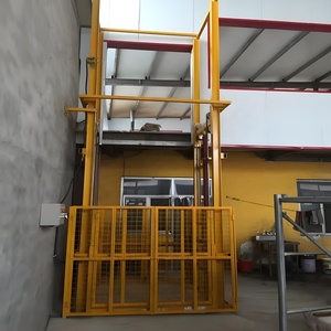 Maßgefertigter Kleiner Elektrischer Hydraulischer Fracht-Aufzug Drahtseil-Lastenaufzug Innen- und Außenaufzug für 2-stöckige Häuser - Product Image 1