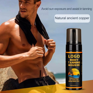 XM Private Label Body Tanning Mousse OEM ODM Self Tanning Foam Natural Luster Factory Customization Tanning <strong>Screen</strong> - Product Image 3