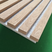 Panneaux muraux insonorisants de haute qualité pour la décoration intérieure, panneaux acoustiques 3D en bois MDF Akupanel, lambris de plafond