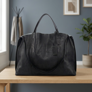 Bolso de Mano de Cuero Genuino para Mujer, Regalo de Boda Perfecto para Amigas, con Cierre, Dos Correas, Correa Cruzada, Tamaño Personalizado, Duradero - Product Image 2