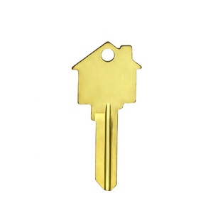 KW10 con forma <span class=keywords><strong>de</strong></span> Casa Flip clave en blanco <span class=keywords><strong>de</strong></span> <span class=keywords><strong>oro</strong></span> Color latón <span class=keywords><strong>llave</strong></span> en blanco <span class=keywords><strong>la</strong></span> <span class=keywords><strong>llave</strong></span> <span class=keywords><strong>de</strong></span> <span class=keywords><strong>la</strong></span> puerta para cerrajero - Product Image 3