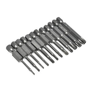 Juego de Puntas de Destornillador Torx Huecas de Alta Dureza con Vástago Hexagonal, Accesorios Magnéticos Fuertes para Taladro Eléctrico y Herramientas Neumáticas - Product Image 1