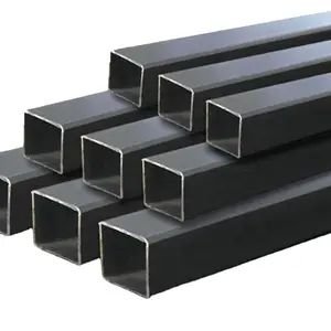 काले खोखले अनुभाग कार्बन स्टील Q235 वर्ग धातु ट्यूब कार्बन Annealed काले वर्ग पाइप