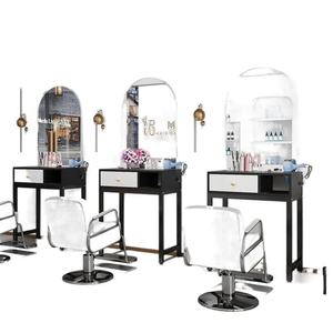 Zxm Wholesale Studio <b>Dressing</b> <b>Table</b> Bedroom Modern Simple Storage <b>Mirror</b> Barber Shop Beauty Salon Luxury Wedding Dress Makeup - Product Image 4