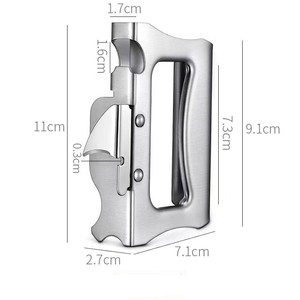 Đa Chức Năng Bia Mở Chai Nhà Bếp Tiện Ích Thịt Bò Tin Có Thể Dao Bia Chai Ma Thuật Vũ Khí Thép Không Gỉ Trái Cây Có Thể Mở - Product Image 6