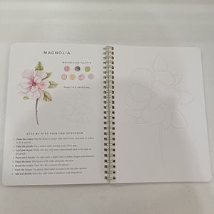 Альбом для акварели на заказ с бумагой, индивидуальные размеры и цвета для студентов – Учебное пособие по рисованию акварелью - Product Image 2