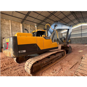 Pelleteuse hydraulique Volvo EC220 EC200DL de 20 tonnes, pelleteuse sur chenilles, pelleteuse ec220 d'occasion à bas prix, en stock - Product Image 3