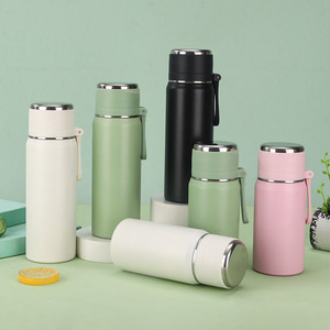 Bullet Shaped Insulated Water Bottle 316 Stainless Steel Large Capacity Portable For Sports Office Outdoor Travel Gift - Product Image 1