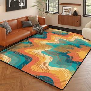 Özel halı logo kadife halı odası baskı için modern 3d halılar oturma odası için basit kilim - Product Image 5