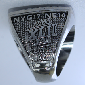 Bague commémorative du championnat des New York Giants 2007 pour hommes Bague pour hommes en alliage Bijoux pour hommes - Product Image 4