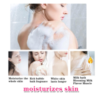 Gel douche exfoliant ROUSHUN Snail White à la vitamine B3, éclaircissant, 1000 ml