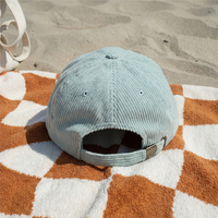 Casquettes personnalisées OEM avec logo brodé, 5 panneaux, en velours côtelé, non structurées, pour le sport, surf, course à pied, avec fermeture snapback