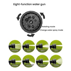 ตัวเชื่อมต่อทองเหลืองแข็ง3/4ยืดหยุ่นได้แกนยางสามแกน100FT ท่อสำหรับใช้ในสวน - Product Image 4