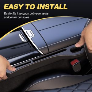 ที่อุดช่องว่างเบาะ<span class=keywords><strong>รถ</strong></span>ยนต์ 2 in 1 ป้องกันสิ่งของตกหล่น พร้อมที่จัดระเบียบคอนโซลกลางและที่วางโทรศัพท์ - Product Image 4