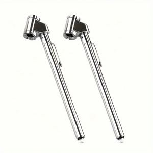 Manomètre de pression des pneus de camion et de voiture robuste avec logo personnalisé, connecteur de gonflage, pompe à air pour vélo et moto - Kit d'outils promotionnels - Product Image 2