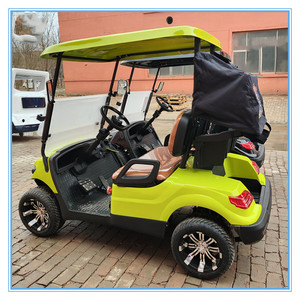 Voiturette de golf 2 places certifiée CE EEC/DOT, batterie lithium 72V, freins à disque, capacité 400-500kg, vitesse 30-50Km/h, autonomie 90km, économique - Product Image 3