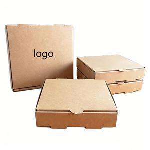 Factory Direct Customizable Kraft Paper <b>Pizza</b> <b>Box</b> With Aluminum Foil Lining Insulated Ideal for Takeout & Delivery Packaging - Product Image 1