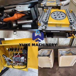 Machine à cintrer les barres d'acier pour l'industrie sidérurgique, plieuse de barres d'armature, plieuse de béton, plieuse de <span class=keywords><strong>fer</strong></span> avec certification CE - Product Image 4