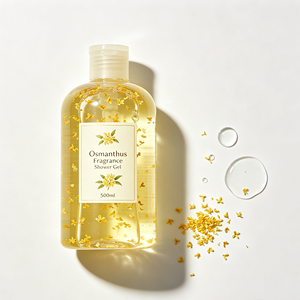 Gel de Ducha Natural con Aroma <span class=keywords><strong>a</strong></span> Osmanthus, Hidratante y Refrescante, OEM <span class=keywords><strong>a</strong></span> Granel - Product Image 2