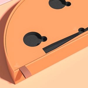 Boîte de fard à paupières demi-cercle unique faite à la main de haute qualité - Product Image 6