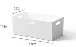 Clothes Toys Snacks Miscellaneous Thickened Large Capacity Book Rack <b>Storage</b> <b>Box</b> <b>with</b> <b>Lid</b> - Product Image 6