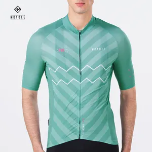 Custom Wholesale Men Cycling Jersey Bicycle Bike Wear Short Sleeve Cycling Jersey for Pro Fit Cyclists
