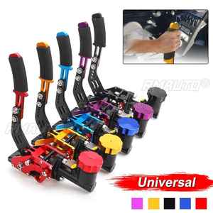 Palanca de Freno de Mano Hidráulica Universal de Aleación de Aluminio para Auto de Carreras, con Tanque de Aceite, en Morado/Negro/Rojo/Azul/Dorado - Product Image 1