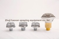 Tête de sprinkler incendie Haoran à aspiration d'air, type fermé/ouvert, double usage eau-mousse, buse à mousse à faible expansion, en laiton