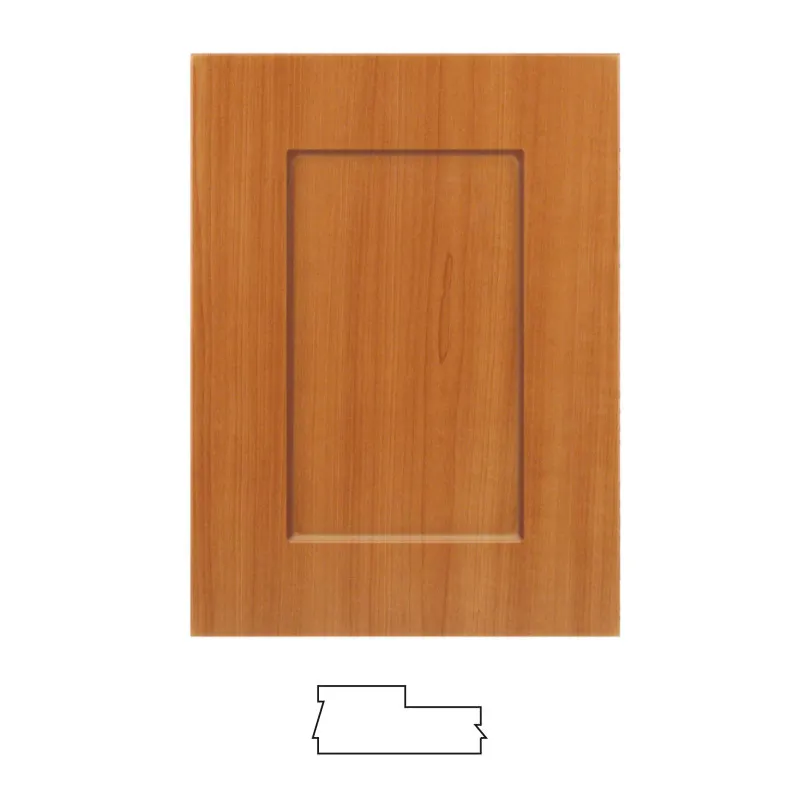 Gray color Base Door Corner in White RTF Doors No GlassDoor Cabinet