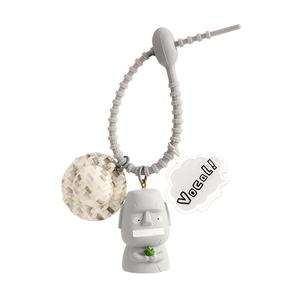 LLavero de Anime al por mayor genuino Oh My Moai muñeca bolsa colgante pequeño regalo mosquetón para parejas accesorio llavero personalizado llavero - Product Image 1