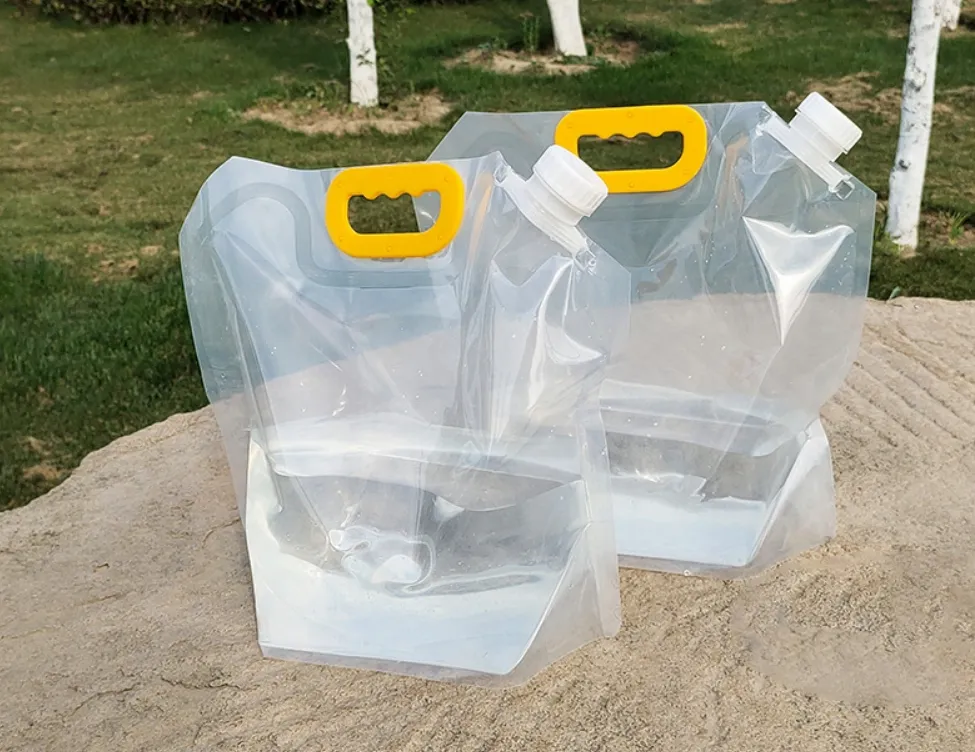 Bán Buôn Chất Lượng Cao Nhựa Trong Suốt Uống Nước Lỏng Đứng Lên Túi Vòi Tái Sử Dụng Uống Bao Bì Túi Cho Chất Lỏng